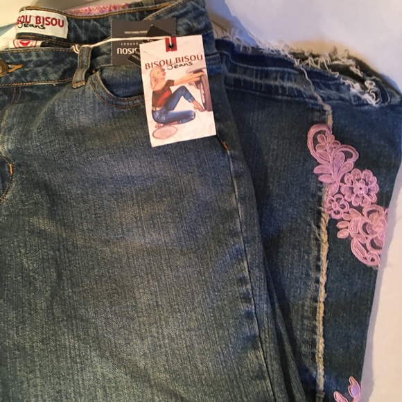 Bisou Bisou Jeans Size 12 BNWT - Picture 1 of 8